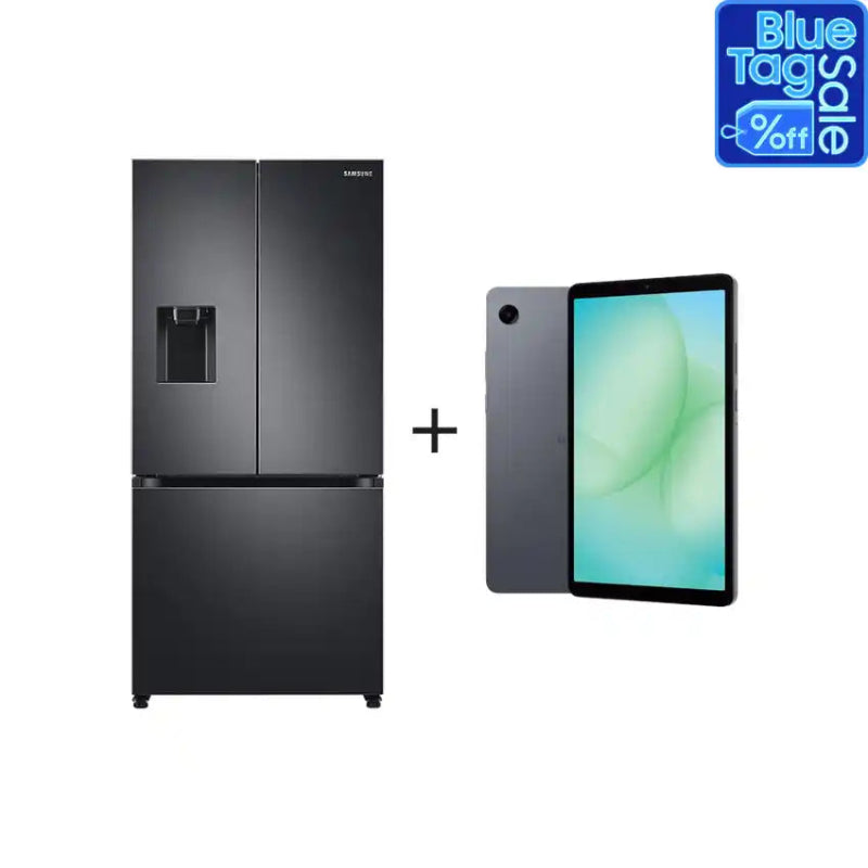 Samsung 470L Black French Door Fridge RF49A5202B1