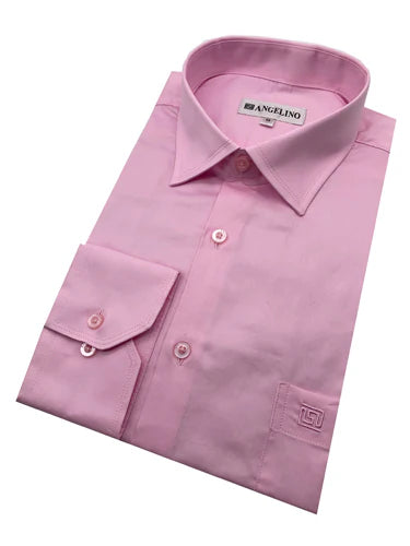 Angelino Classic Shirt-Pink ART14 1-131