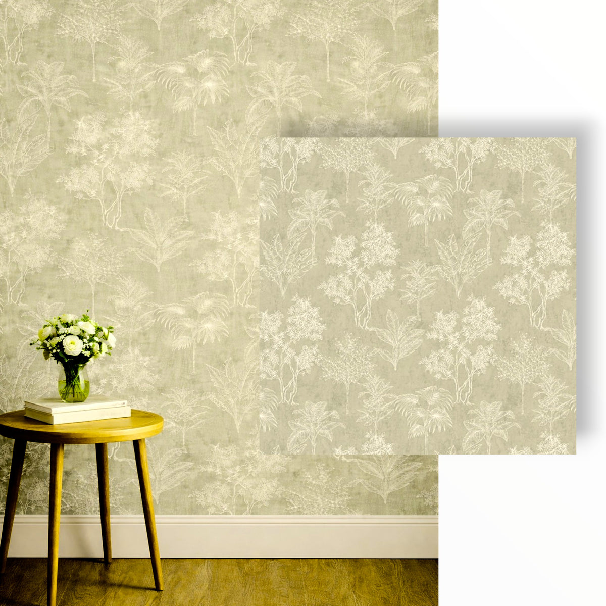 Auric Bloom Desert Wallpaper Roll 0.53m x 10.0m