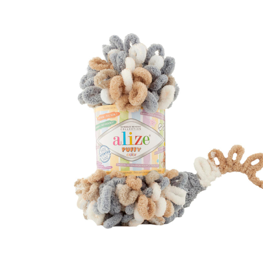 Alize Puffy Fine Multicolor 100g (8007479787609)