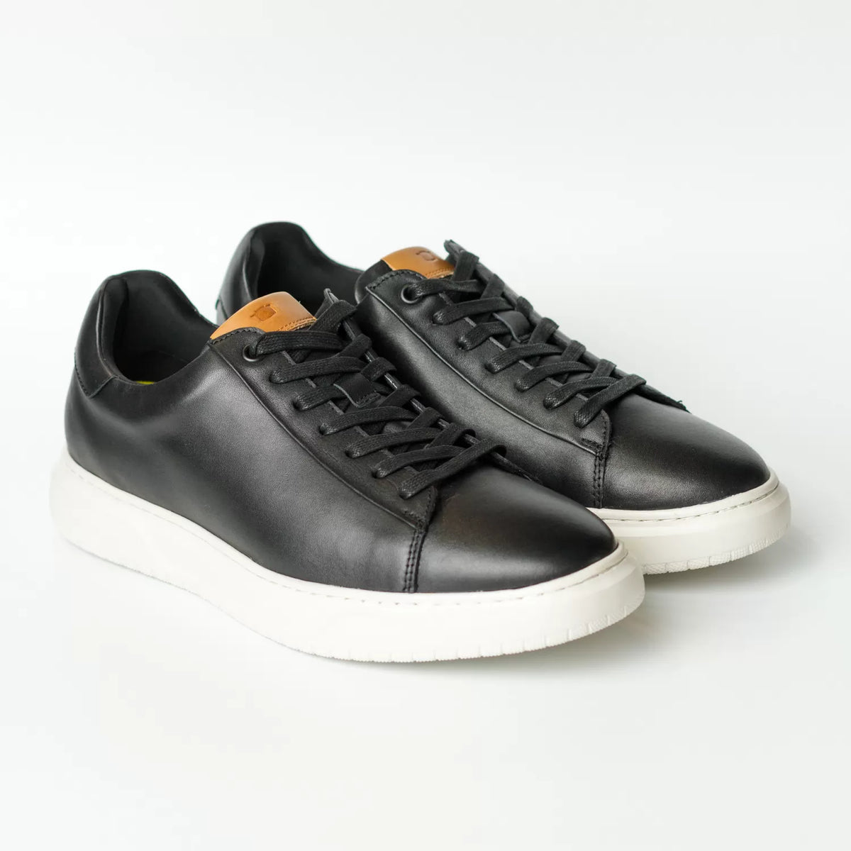 Florsheim Men's Premier Lace Up Sneaker-Black