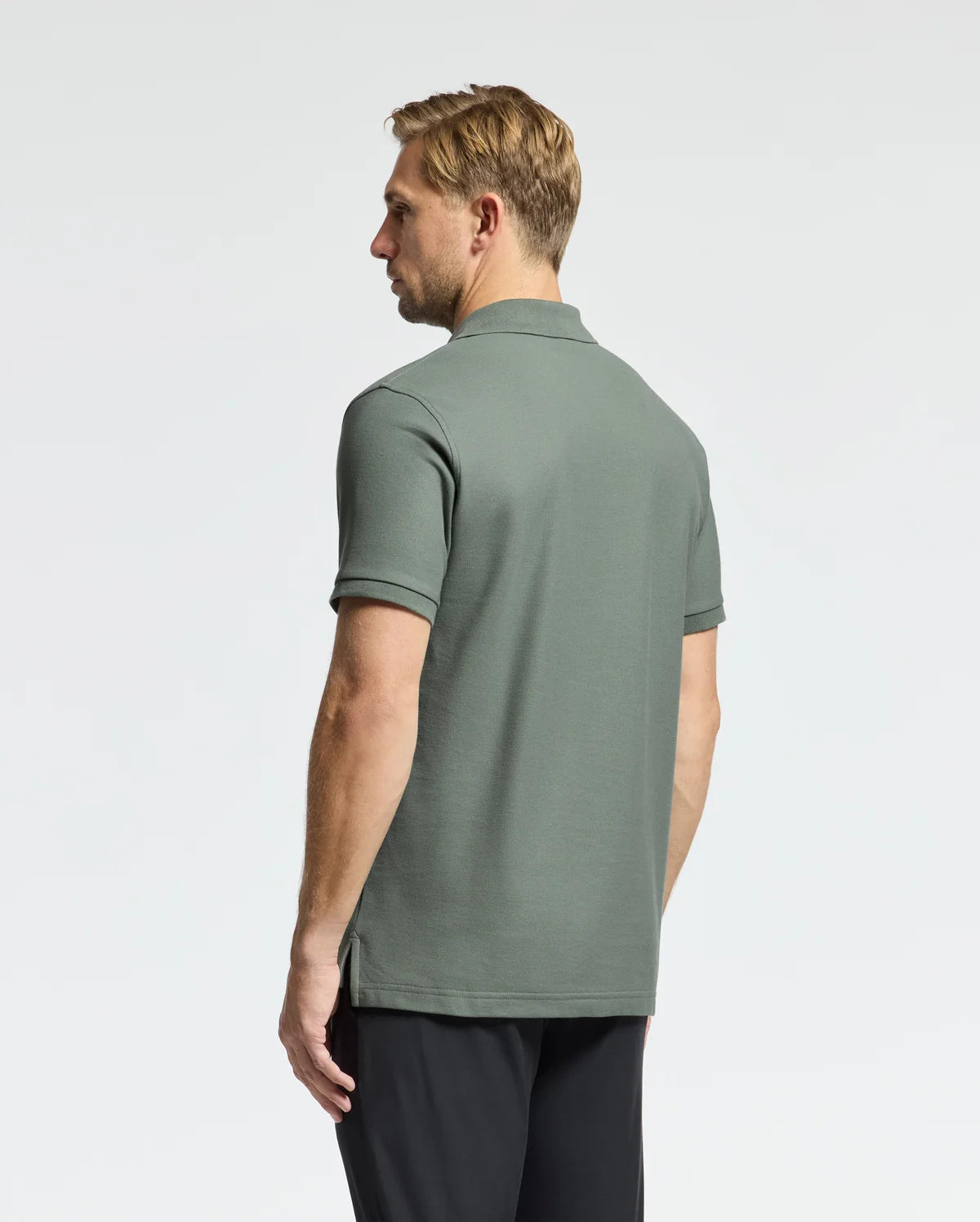 Psycho Bunny Mens Classic Pique Polo shirt -Mulled Basil B6K001F200