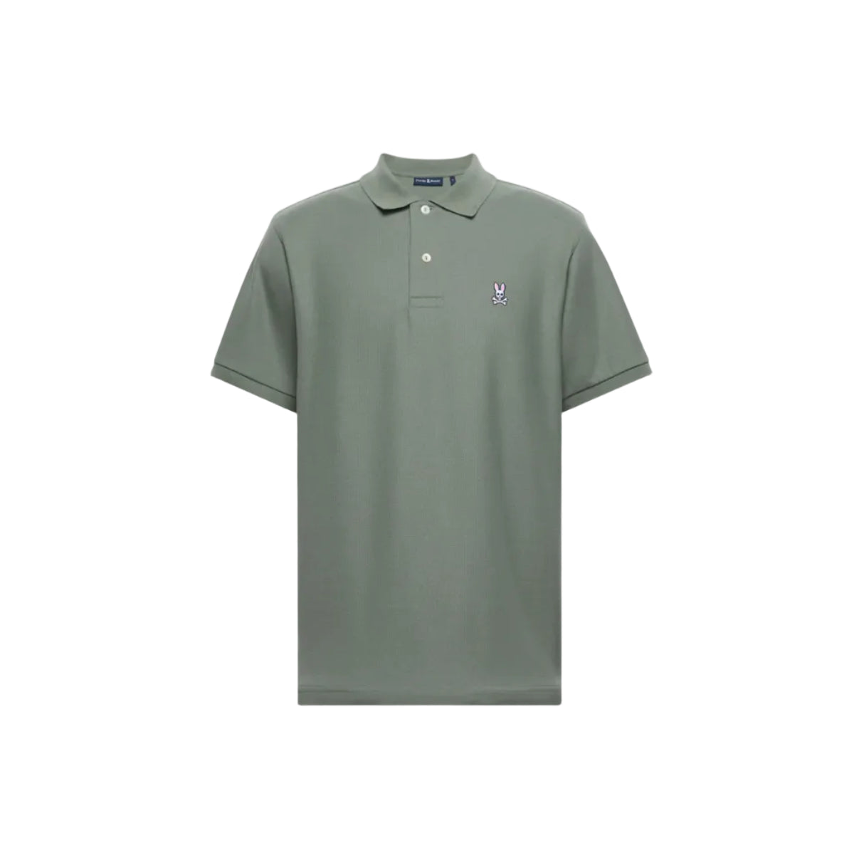 Psycho Bunny Mens Classic Pique Polo shirt -Mulled Basil B6K001F200