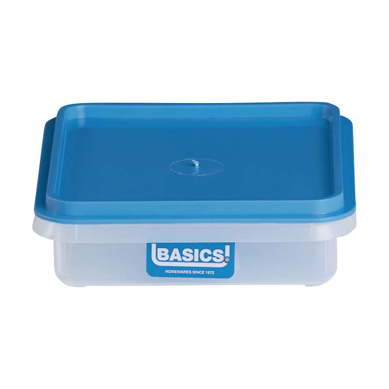 Basics Lunch Box Square Shallow 500ml P3859