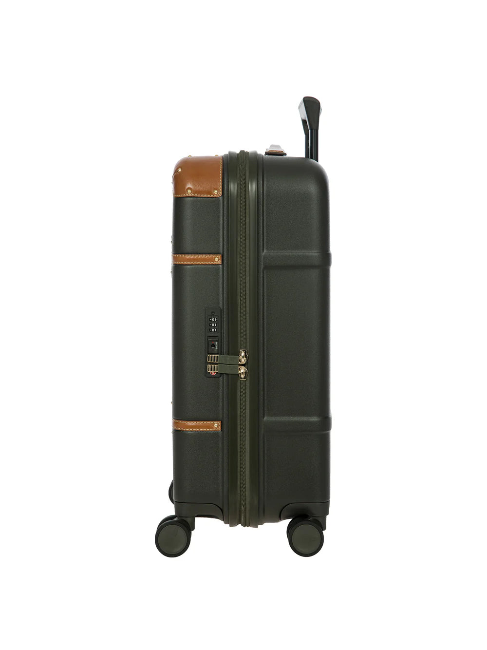 Bric's Bellagio Carry On 4 Wheel Trolley Case Olive 55cm BBG28301.078.