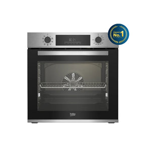 Beko 60cm Built-In Multifunction Oven Stainless Steel BBIM12302XCE