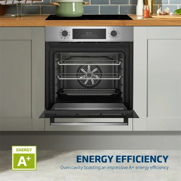Beko 60cm Built-In Multifunction Oven Stainless Steel BBIM12302XCE