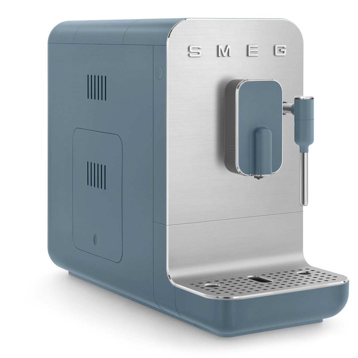 Smeg 50's Style Espresso Coffee Machine Storm Blue BCC12SBMEU