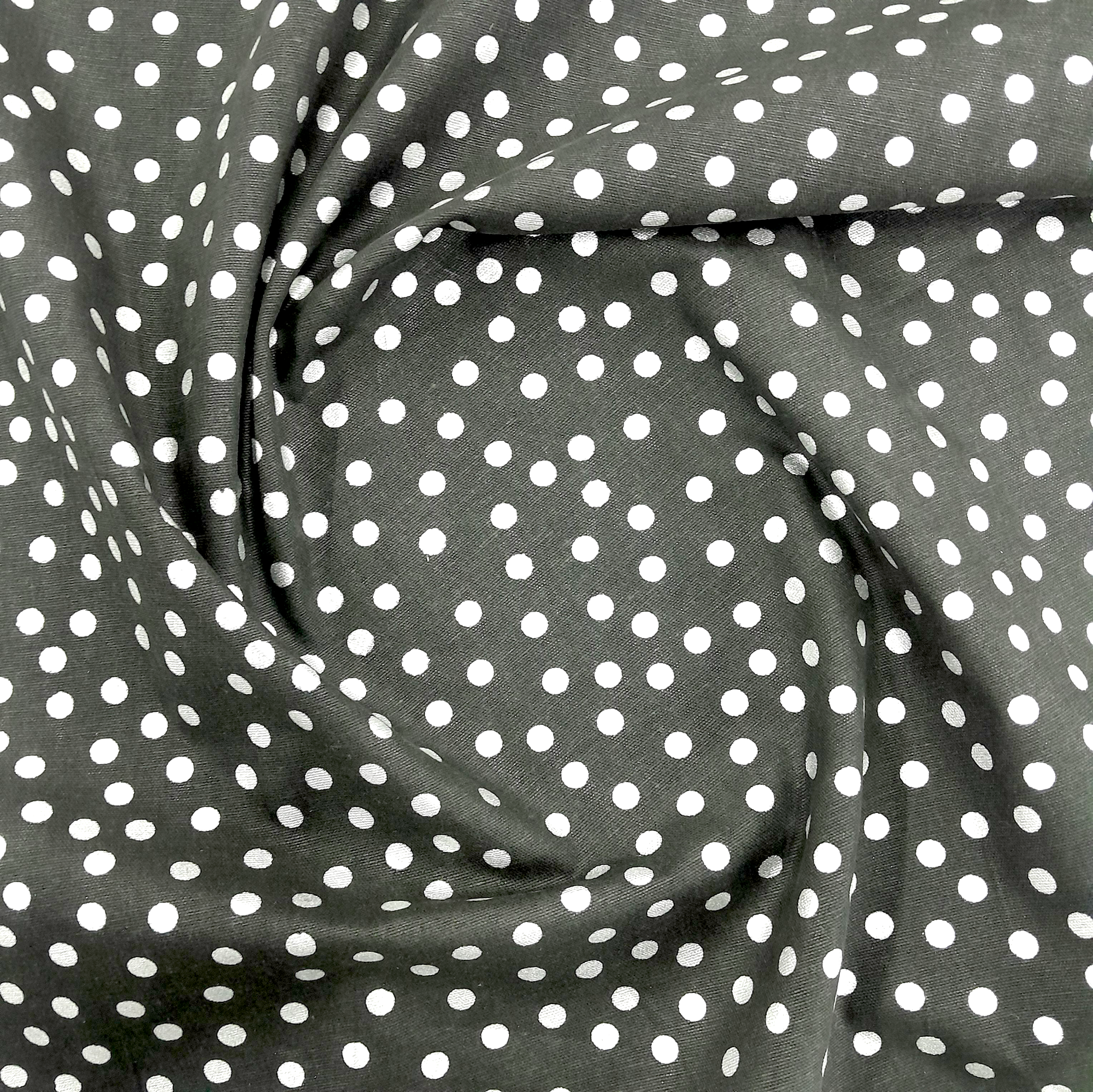 Printed Cotton Fabric Soda Aluminium 140 cm