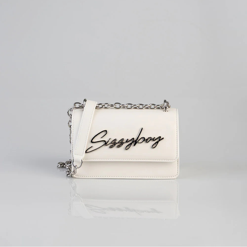 Sissy Boy Slay Fest Crossbody-White BG381
