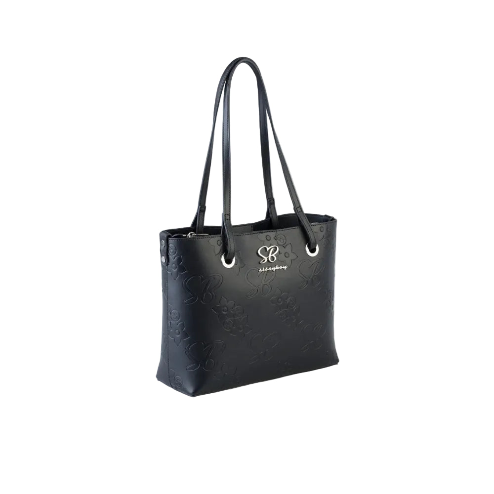 Sissy Boy Hayley Tote Bag-Black BG765