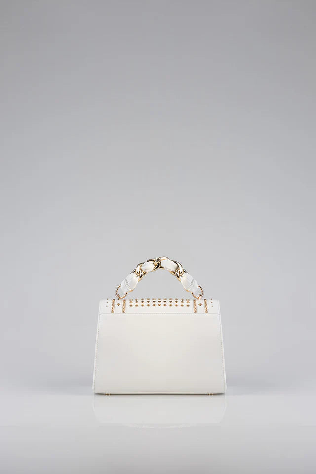 Sissy Boy Janey With Stud And Chain Bag Cream (8025725567065)