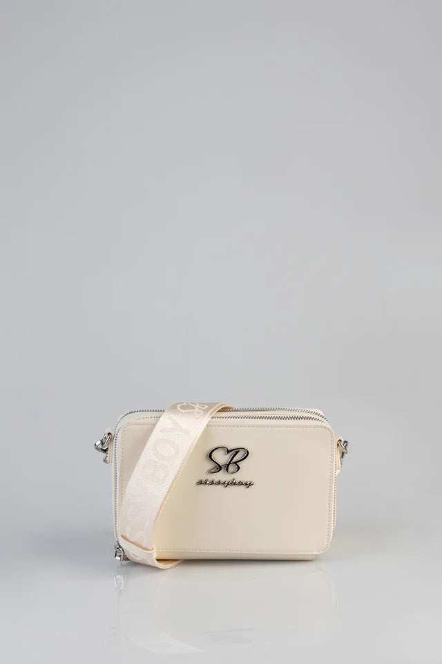 Sissy Boy Women's Cream Carmy Camera Bag (8025720914009)