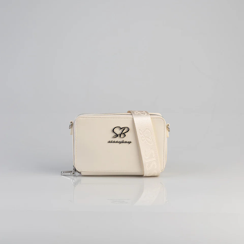 Sissy Boy Women's Cream Carmy Camera Bag (8025720914009)