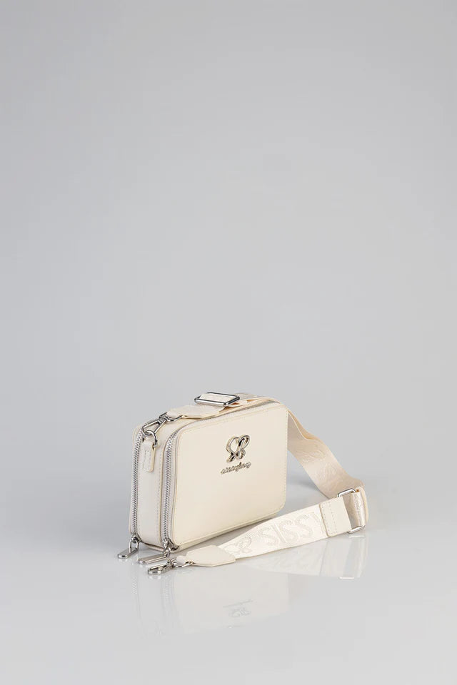 Sissy Boy Women's Cream Carmy Camera Bag (8025720914009)