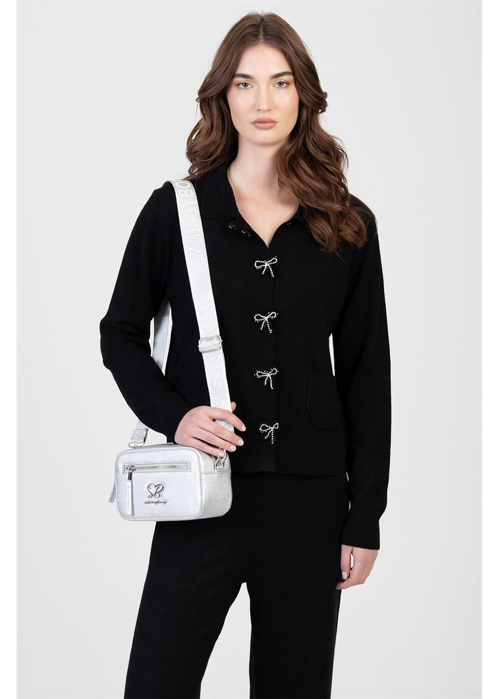 Sissy Boy Basic Camera Bag-Silver BG854