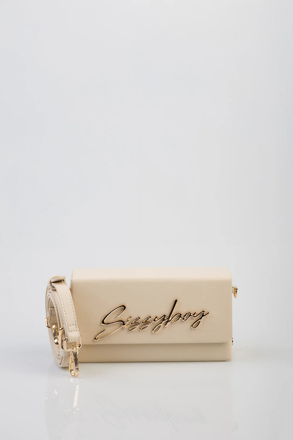 Sissy Boy Pauline Handbag-Ecru BG888.