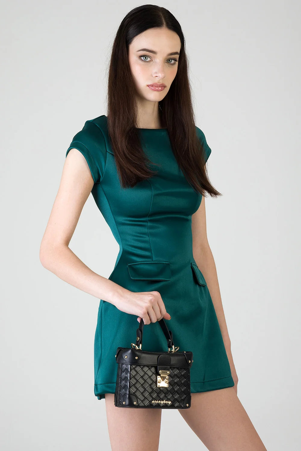 Sissy Boy Vicki Mini Bag-Black BG892.