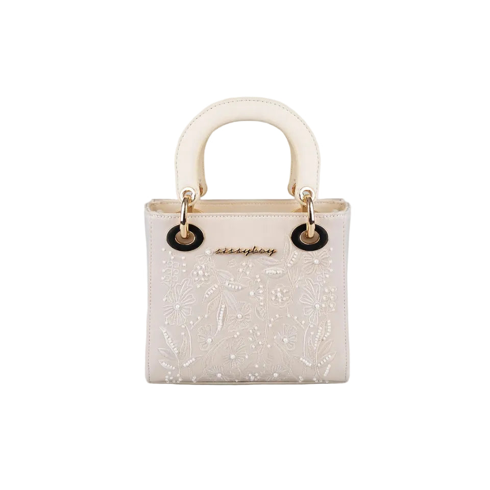 Sissy Boy Emma Mini Bag-Off White BG988