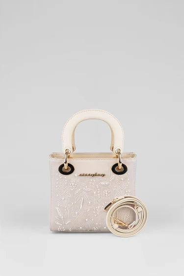 Sissy Boy Emma Mini Bag-Off White BG988
