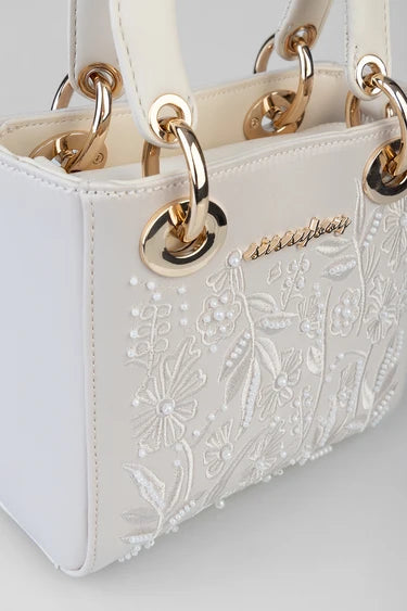 Sissy Boy Emma Mini Bag-Off White BG988