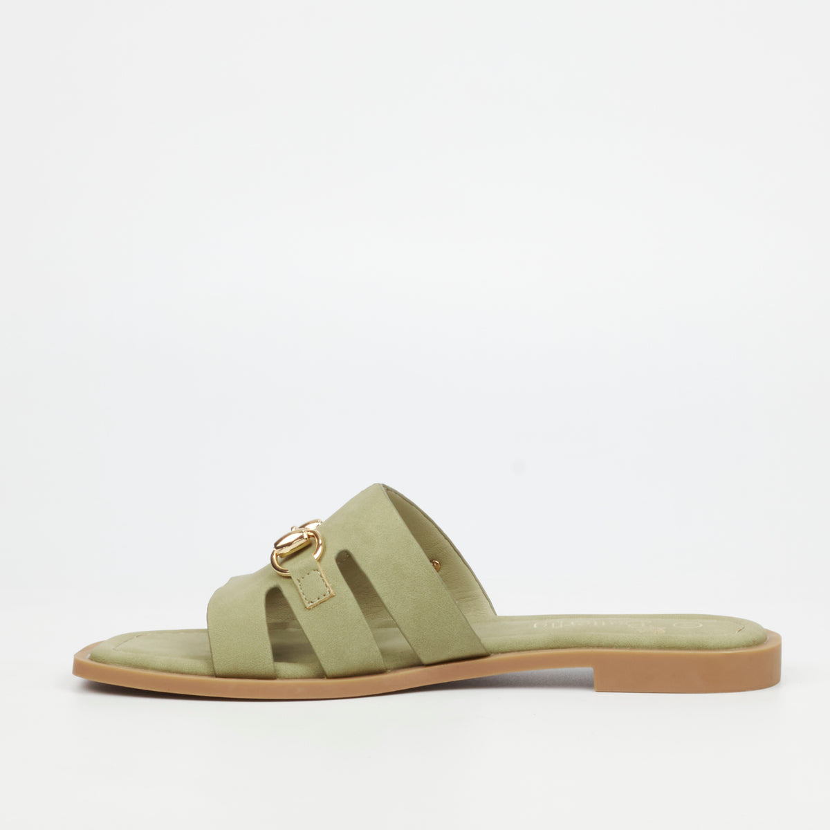 Butterfly Feet Ladies Bianca 1 Slide-Mint.