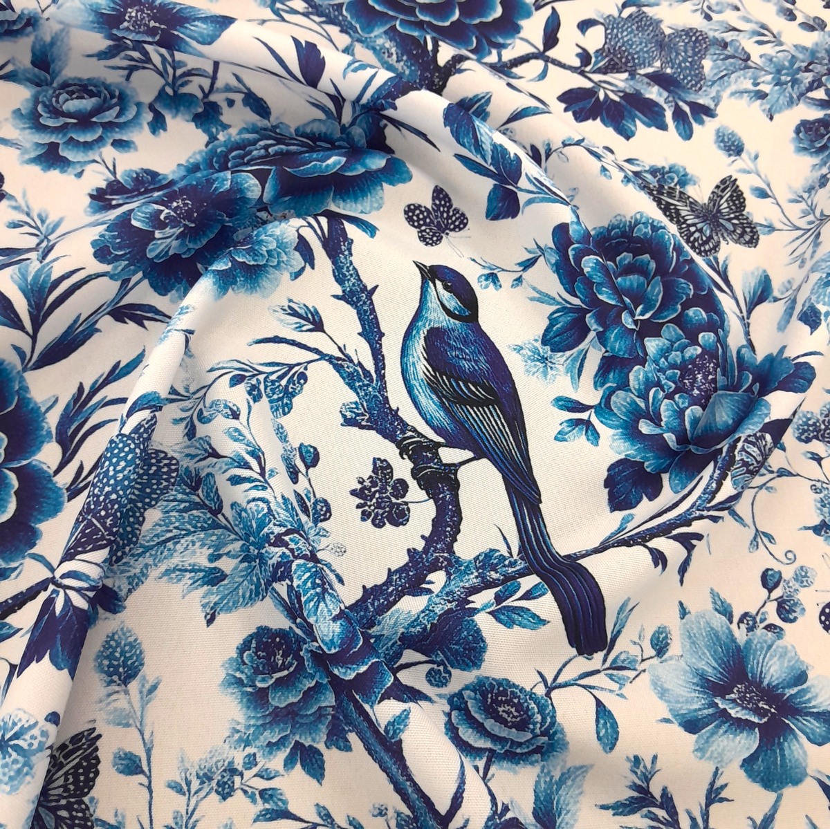 Printed Mini Matt Birds 140 cm.