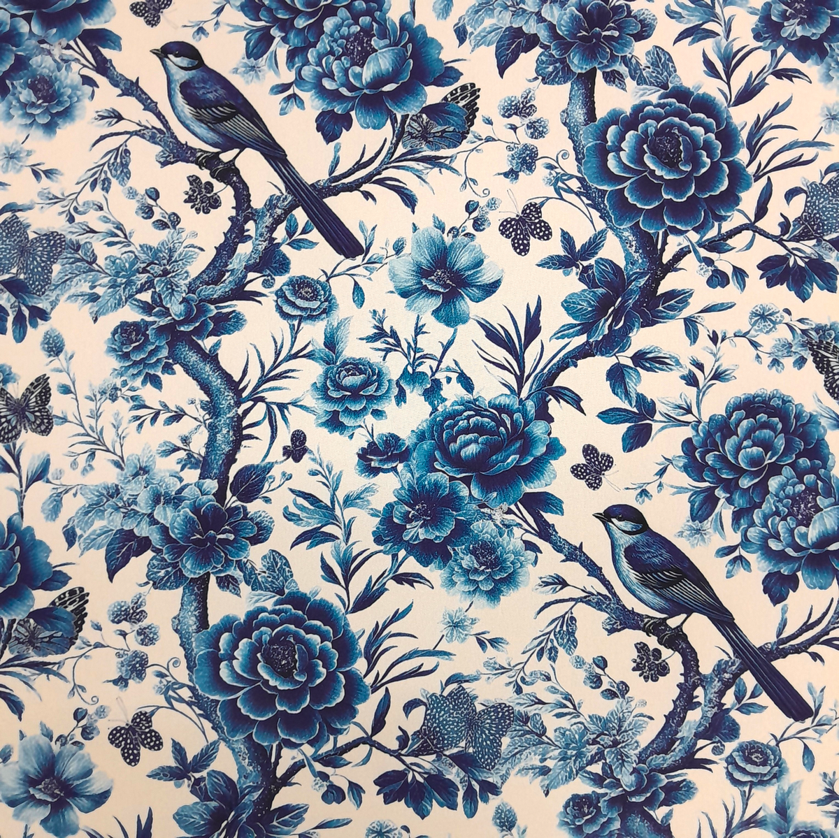 Printed Mini Matt Birds 140 cm.