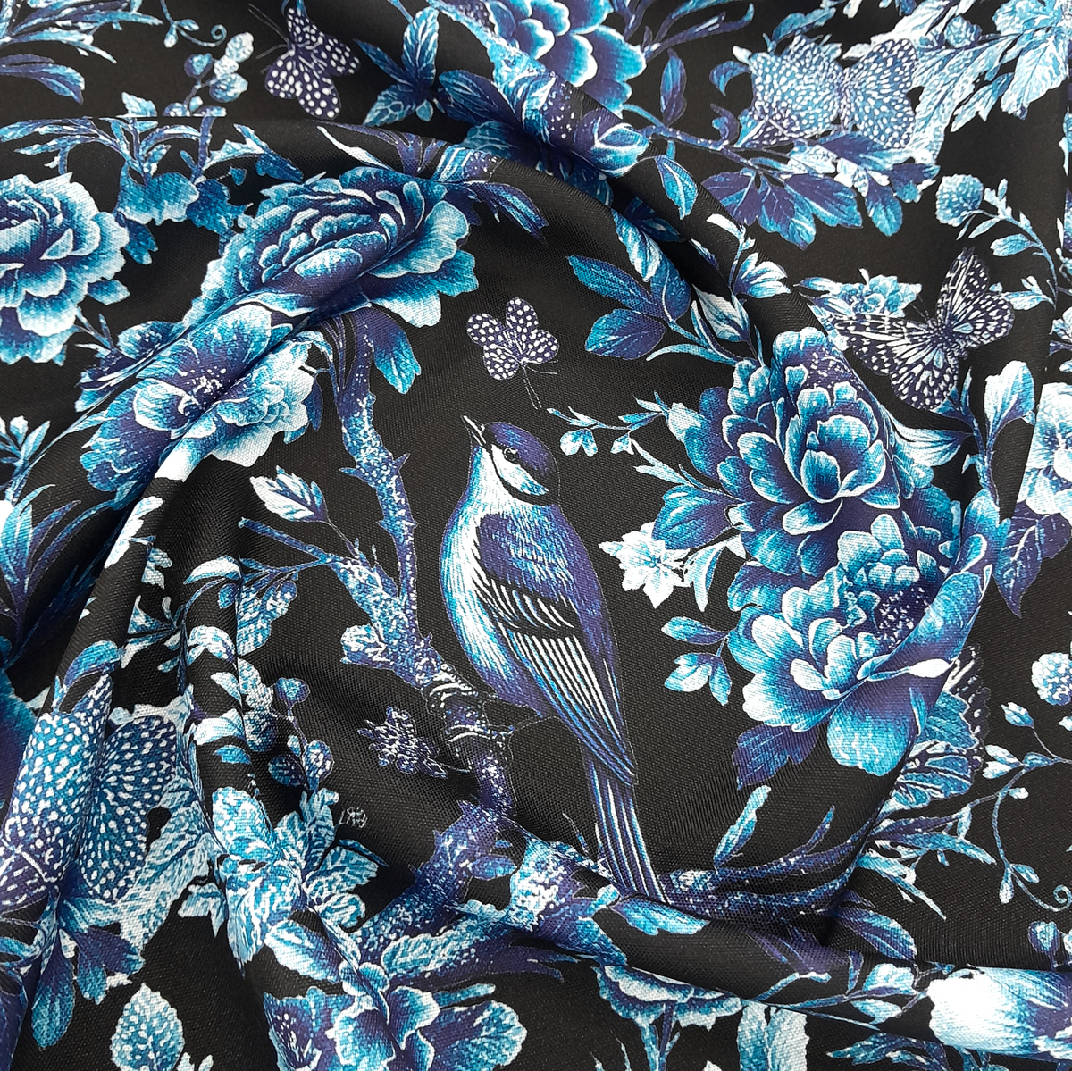 Printed Mini Matt Birds 140 cm.