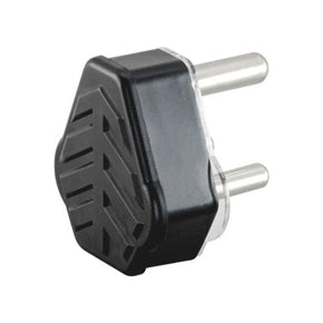 Plug Top 16A 3Pin Rubber Black