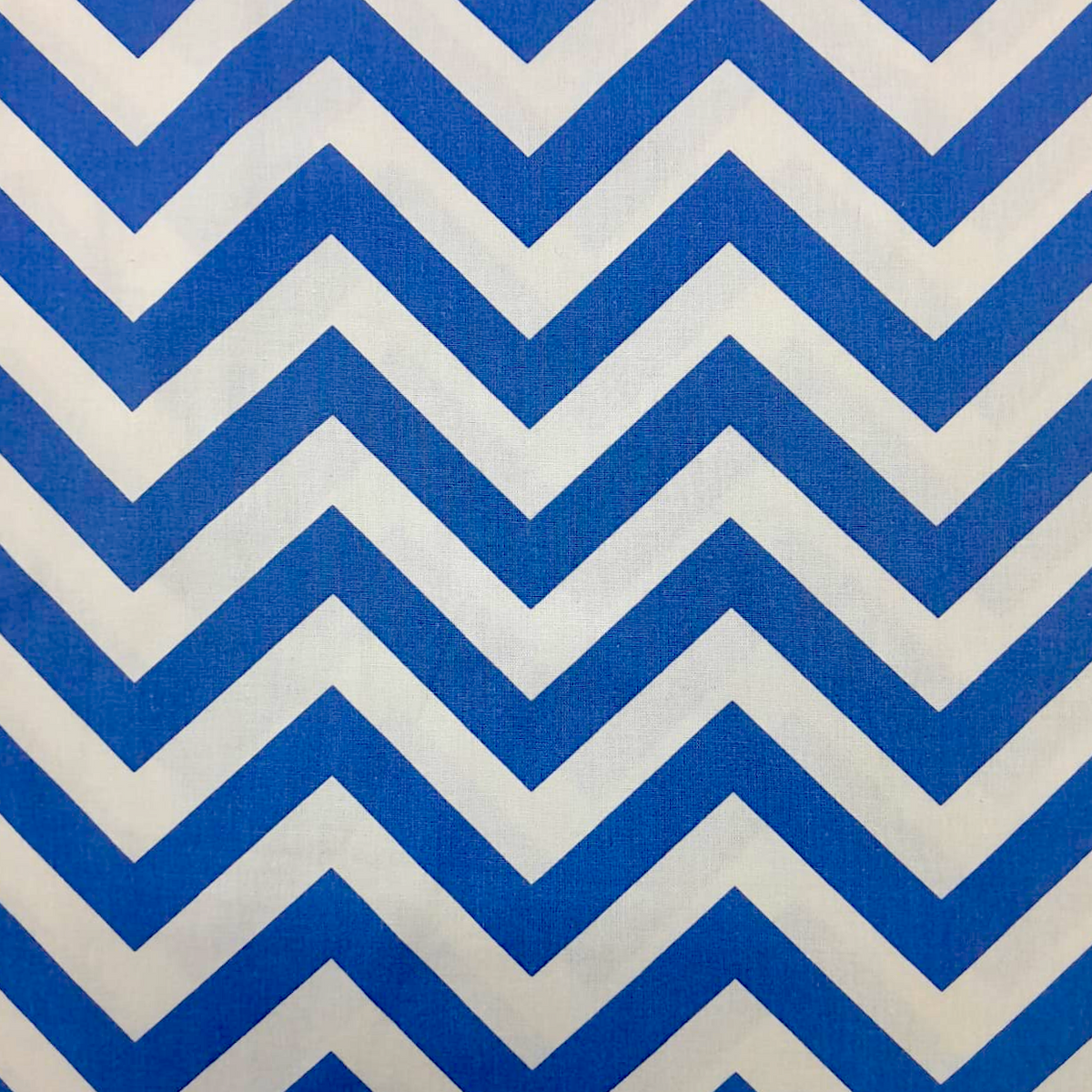 Fabric 100% Printed Poly Cotton Chevron 137 cm