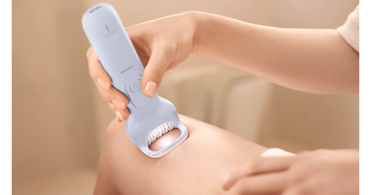 Philips Epilator Series 8000 Cordless Epilator Wet & Dry BRE708/00.
