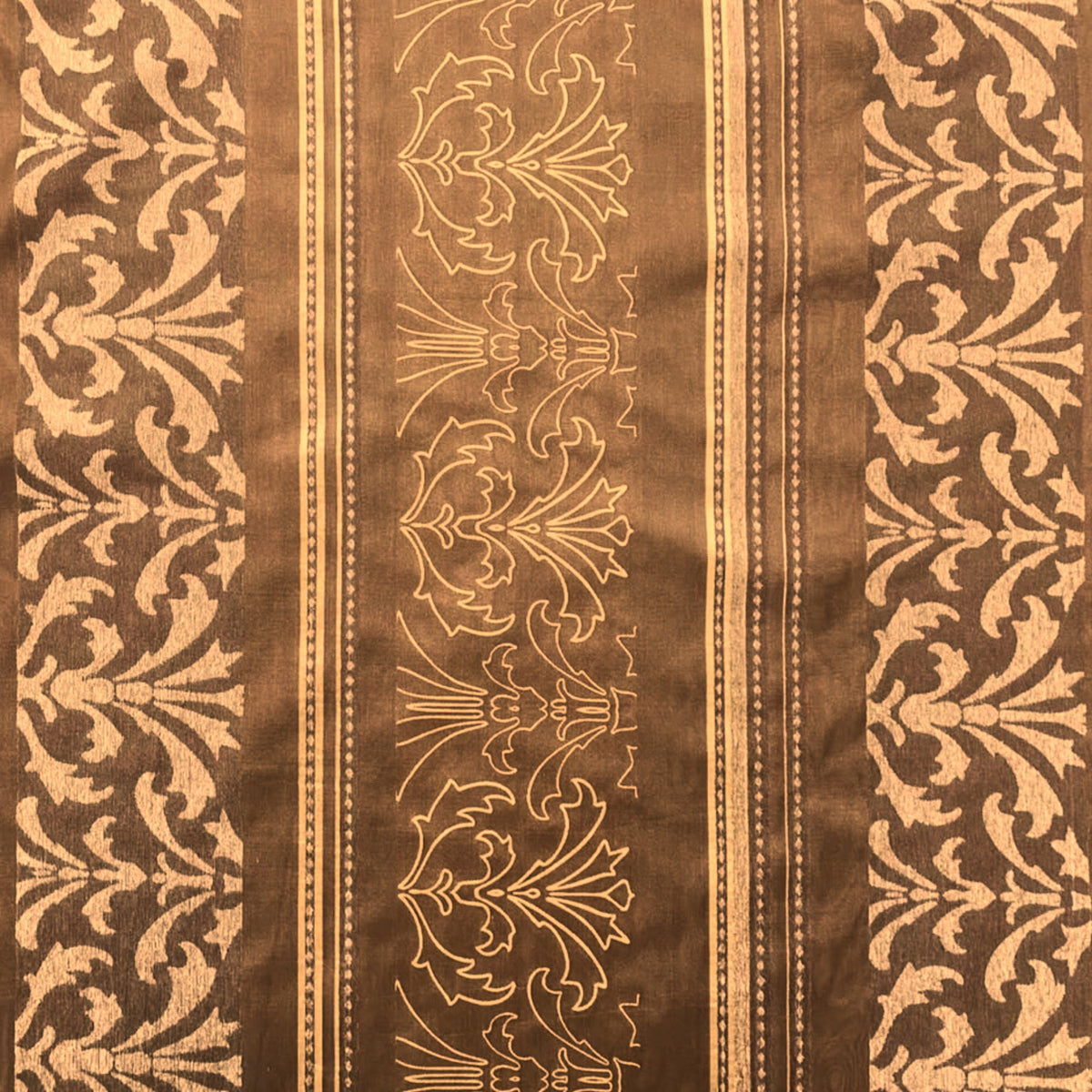 Fabric Curtain Chenille OX Brown 280 cm