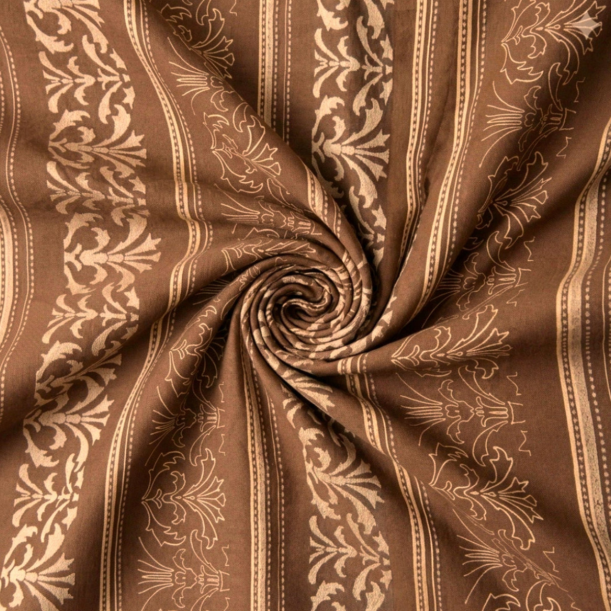 Fabric Curtain Chenille OX Brown 280 cm