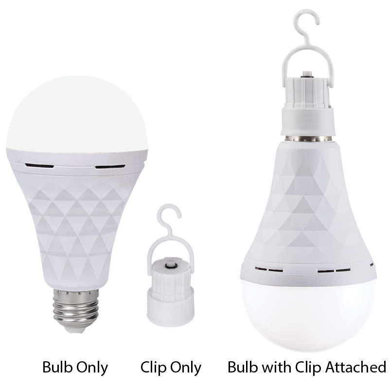 LED Emergency Rechargeable Bulb 296 (8001381367897)