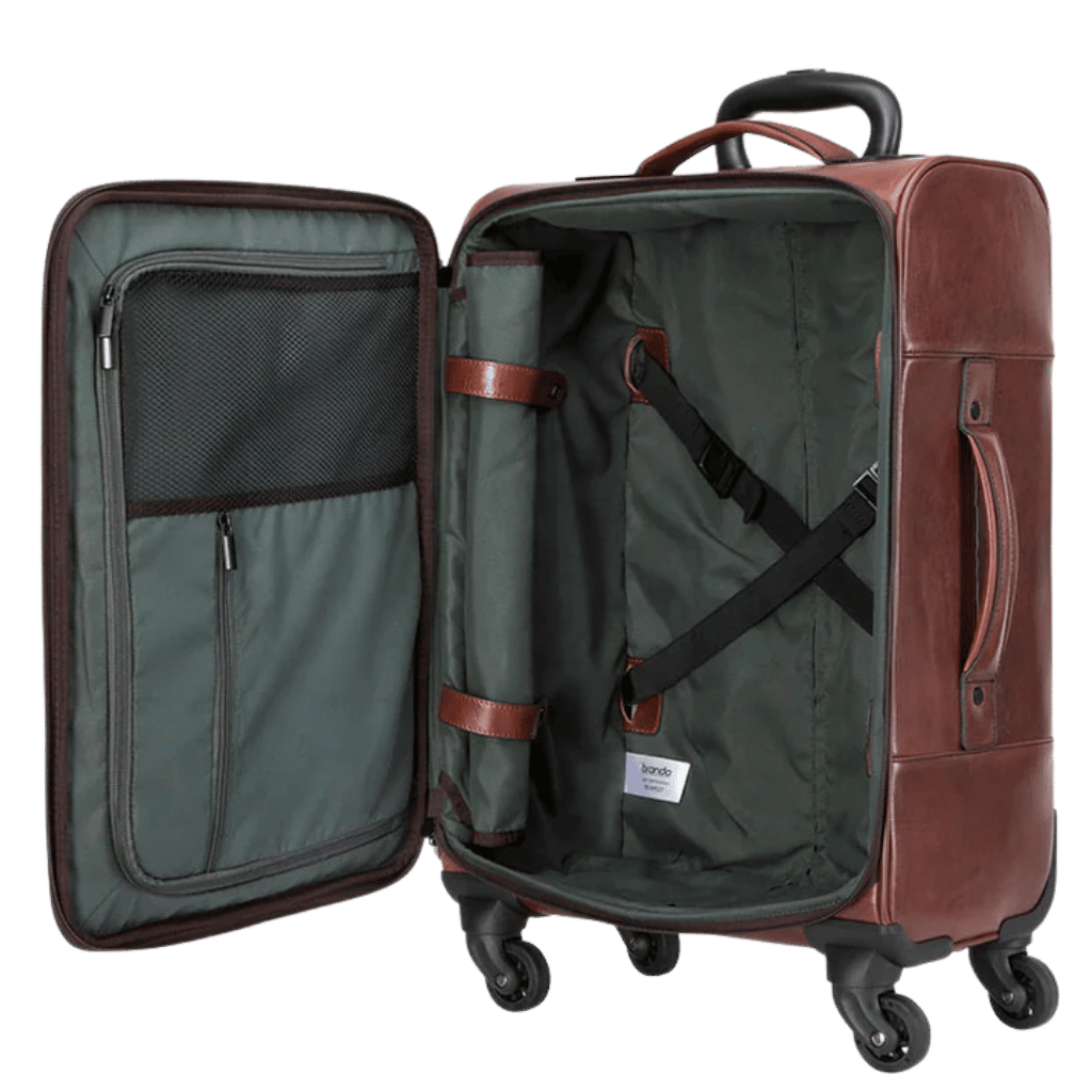Brando Leather Spinner-Brown 3187WINBRN