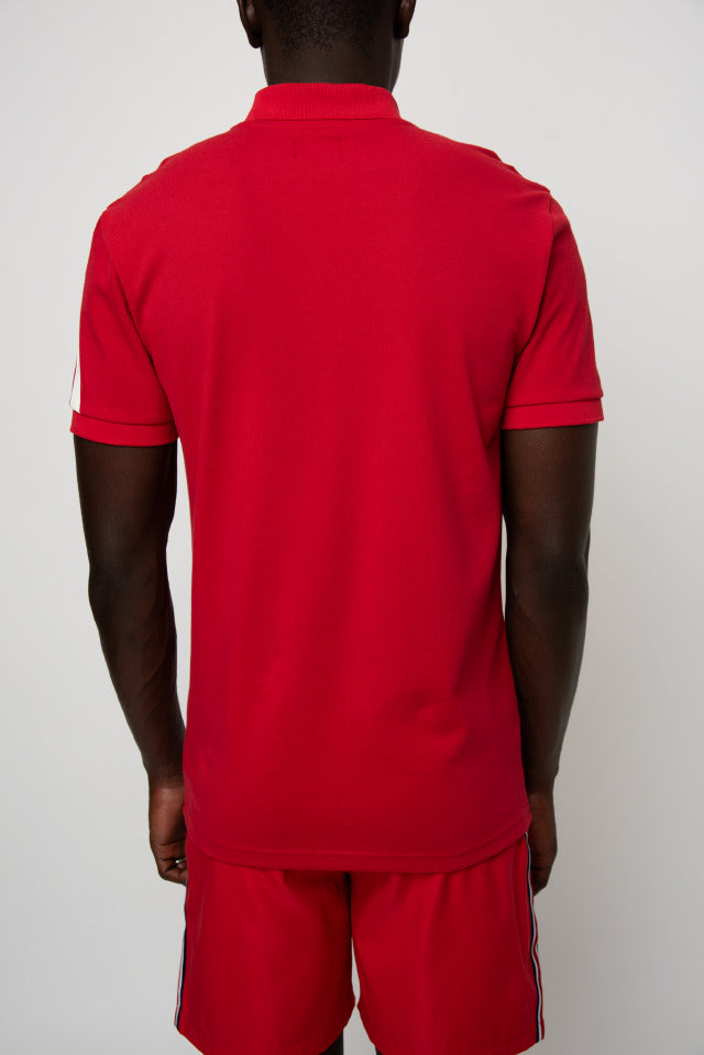 Polo Active Sleeve Pony Short Sleeve Golfer Red