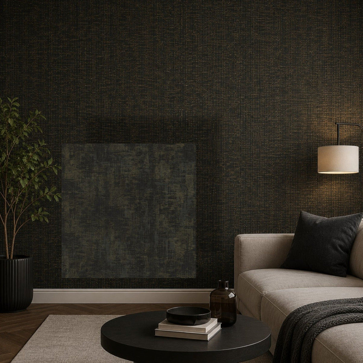 Radiance Caviar Wallpaper Roll 0.53m x 10.0m.