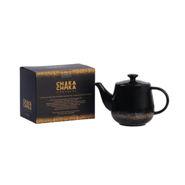 Yvonne Chaka Chaka Gold Splash Teapot 1000ml, CH-0000048