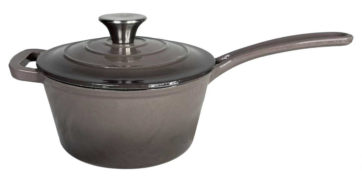 CH Cast Iron Saucepan 19cm Grey CH1345.