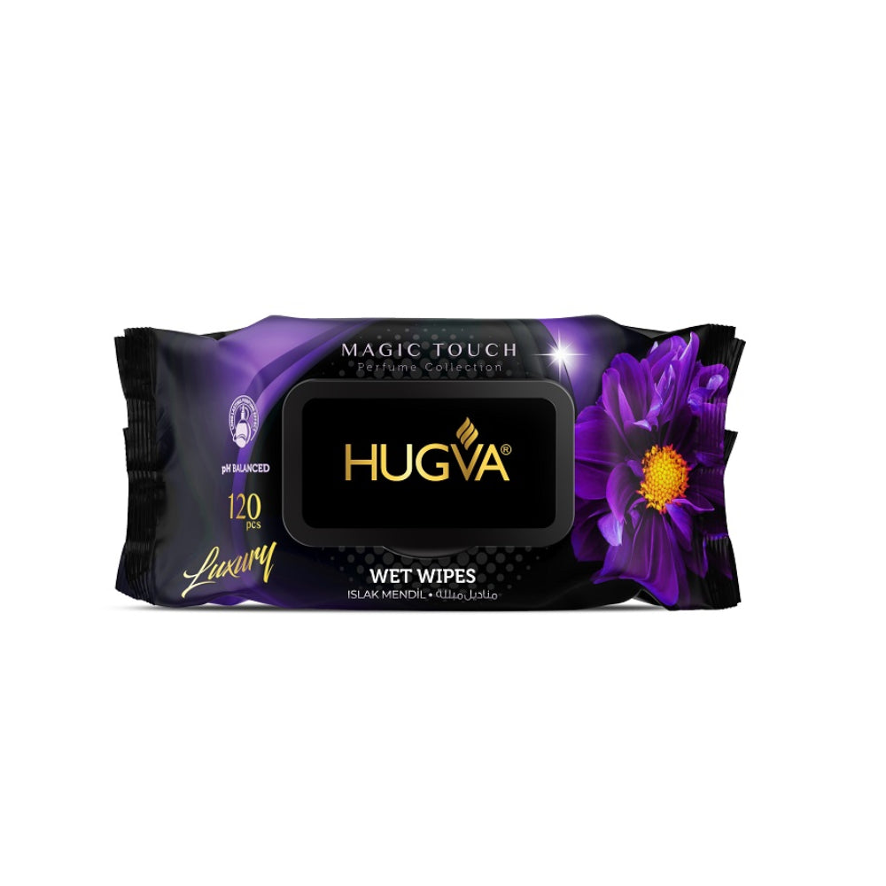 Hugva Luxury Wet Wipes 120 Piece Magic Touch MM11.2605