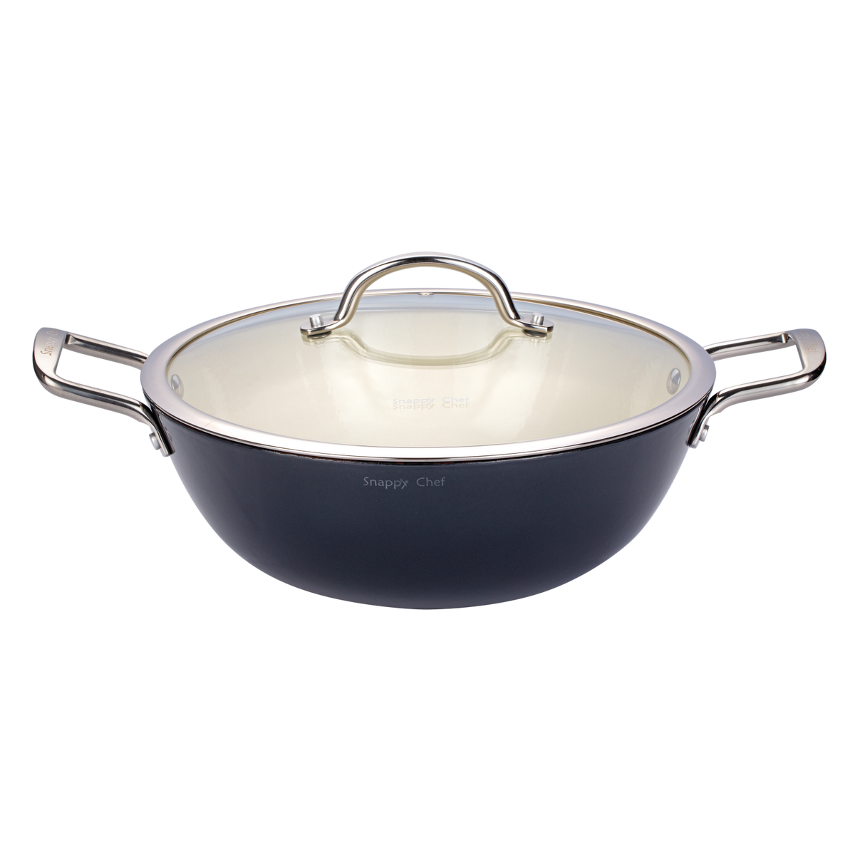 Snappy Chef Superlight Cast Iron Combo, Grey 10 Piece SCSG003