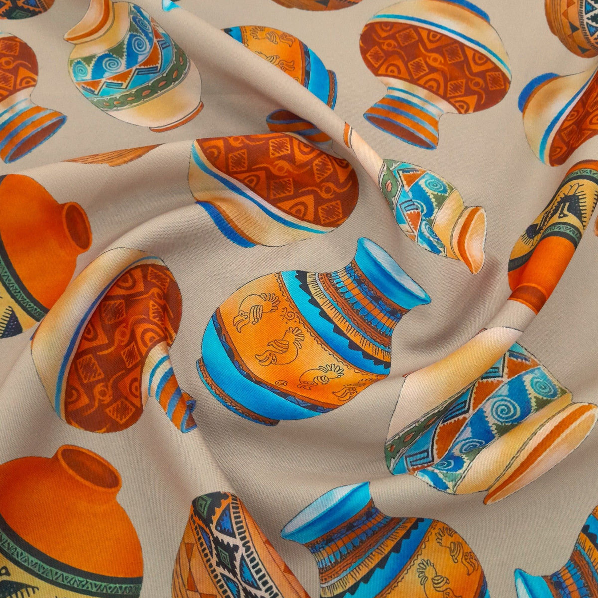 Printed Mini Matt Pots 140 cm.