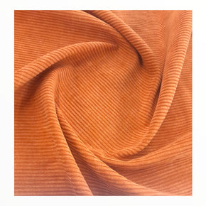 Upholstery Fabric Munich Corduroy Orange 140 cm