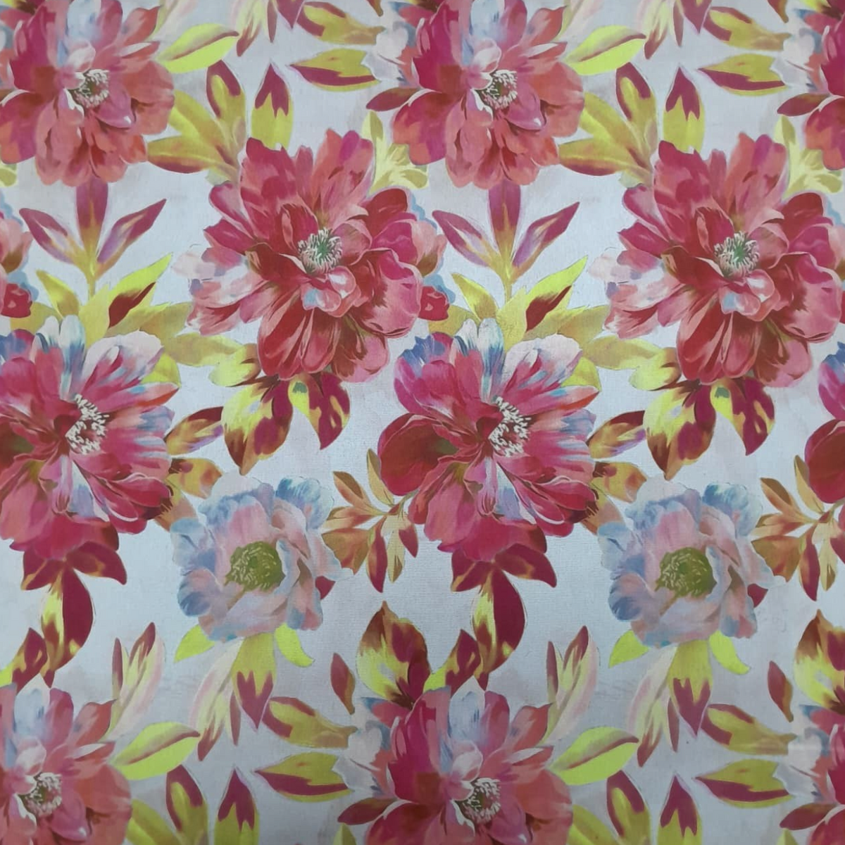 Fabric Printed Mini Matt Floral D15 140 cm.