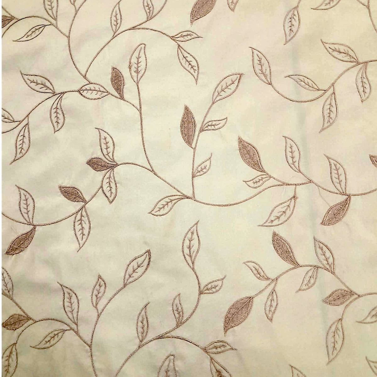 Dupion Silk Embroided Des #1 140 cm.
