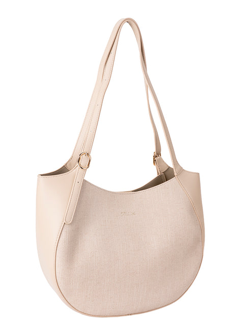 Cellini  Thalia Shoulder Bag-Beige CS108301