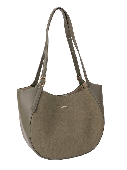 Cellini  Thalia Shoulder Bag-Olive Green CS108303.