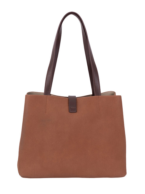Cellini Elara Tote Bag-Brown & Tan CS1091022.