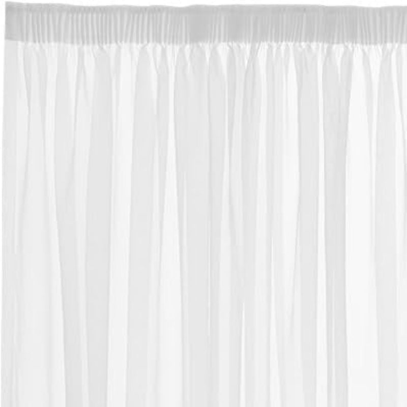 Expanding Curtain Wire White